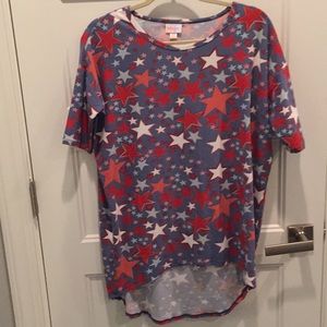 Lularoe Irma Tee Americana XXS